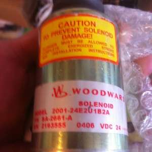 WOODWARD Solenoid 2001 24e2u1b2a Sa 2661 a  