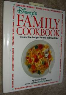   Family Cookbook Kids Recipes by Deanna Cook First Edition Spiral 1996