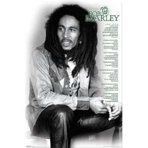 Bob Marley   One Love Lyrics by Unknown 22x34 Kitchen 