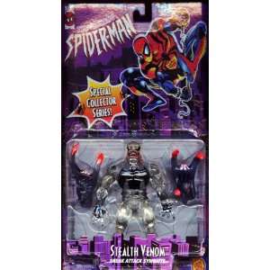 Stealth Venom Sneak Attack Symbiote Clear Variant Action Figure from 