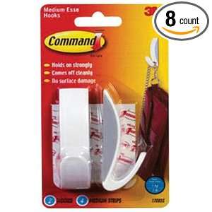 Cd/2 x 8 Command Arc Designer Hooks With Strips (17085S)  