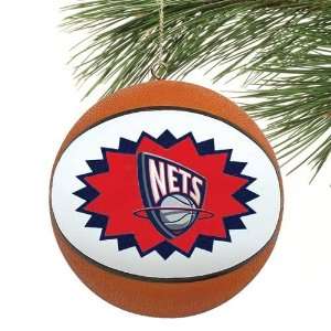    New Jersey Nets Mini Replica Basketball Ornament