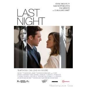 Last Night Movie Poster 24x36in