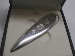 1998 Dunhill Sterling Silver Letter Opener * New in Box * COOPERSARK 