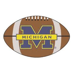  Michigan Wolverines NCAA Football Floor Mat (22x35 