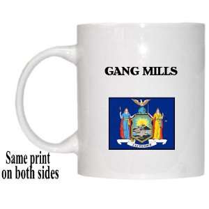    US State Flag   GANG MILLS, New York (NY) Mug 