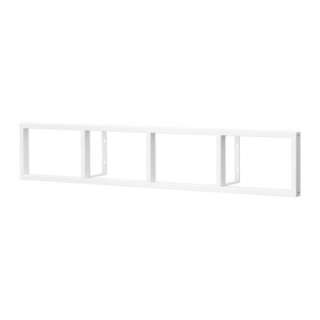 New Ikea LERBERG CD/ DVD wall shelf   White  