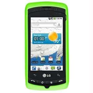  LG ( Ally ) / SnapOn Rubberized / Neon Green Cover Cell 