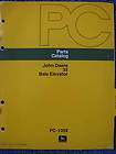John Deere 35 Bale Elevator Parts Catalog Manual