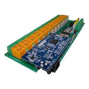 Internet/Ethernet SNMP digital Input ADC 12 Relay Way Module Board 