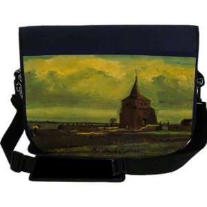  Van Gogh Art Old Tower NEOPRENE Laptop Sleeve Bag 