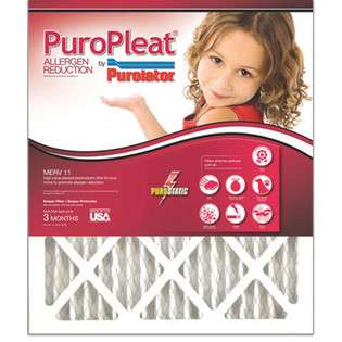   Purolator 24 x 24 MERV 11 PuroPleat Allergen Reduction Filters, 4 Pk