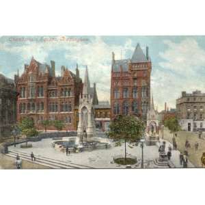   Postcard Chamberlain Square Birmingham England UK 
