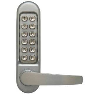 LockState LS 900 Keyless Mechanical Door Lock, Silver