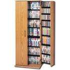   Sided Spinning Multimedia (DVD,CD,Games) Storage Tower By Prepac