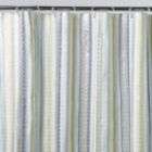 H20 Lenticular Bold Stripe Shower Curtain