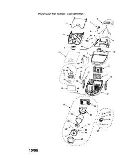 KENMORE Canister vac Cord reel Parts  Model 11625615504 