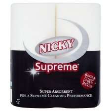 Nicky Supreme Kitchen Towel   Groceries   Tesco Groceries