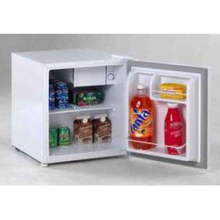AVANTI Rm1720w White Refrigerator 1.7 Cf Platinum Door Turns at  