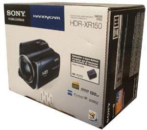 HDR XR150 SONY 120GB HI DEF HDD CAMCORDER HDRXR150 *NEW  