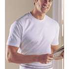 Hanes Comfort Soft White Crew Neck T Shirt 3 Pack, Small