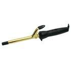 curling iron real gold plated barrel with anti bacterial properties