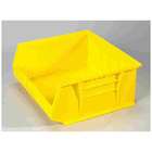 QUANTUM Yellow Polypropylene Storage Bin 14 3/4 x 16 1/2 x 7