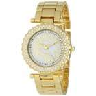   Elegant Goldtone Bracelet Watch with Interchangeable Bezels Watch