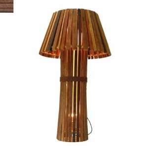  Lighting Flute Down Shade Finish Oak