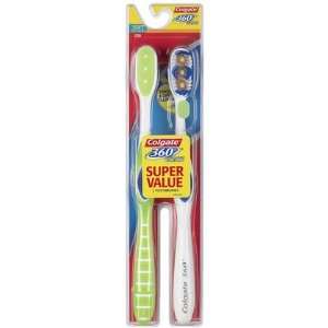  Colgate 360 Toothbrush with Soft Full Head 4 ct (Quantity 