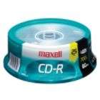 Maxell CD R Blank Media, 48X, 80 min./700MB, 25 Pk.