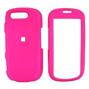  For Samsung Highlight Hard Rubber Cover Case Hot Pink 
