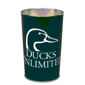  Ducks Unlimited Green Logo Trash Can *SALE* Sports 