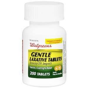   Gentle Laxative Tablets, 200 ea Health 