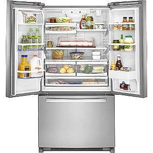 24.8 cu. ft. French Door Bottom Freezer Refrigerator with Contour 