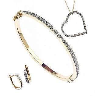   and Bangle Set  Diamond Fascination Jewelry Gold Jewelry Bracelets