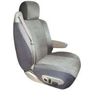 Elegant USA Seat Cover Low Back Grey Microtweed Truck 