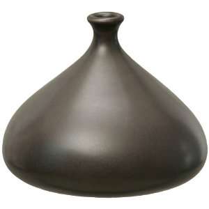 Teco Pottery Dark Brown Kiss Vase 