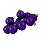   of 36 Shiny Purple Violet Glass Ball Christmas Ornaments 2.75 (67mm