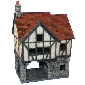  25mm European Buildings Stone Alleygate Toys & Games