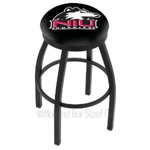 University of Northern Illinois 25 inch Swivel Bar Stool with Accent 