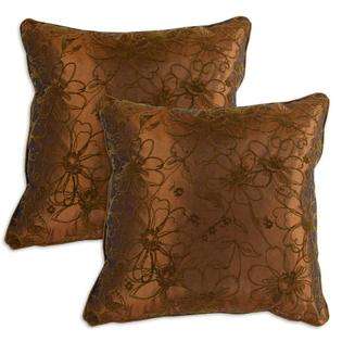  Copper Corded Accent Pillows (Set of 2) 