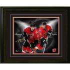 Sports Memorabilia Dion Phaneuf Signed 11 x 14 Deluxe Framed Flames 