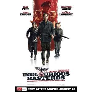 Inglourious Basterds Movie Poster (11 x 17 Inches   28cm x 44cm) (2009 