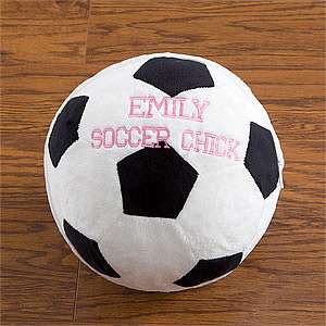 PersonalizationMall Personalized Soccer Ball Pillows for Kids at 