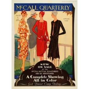   Ad Irving Nurick Flapper Fashion McCall Patterns   Original Print Ad
