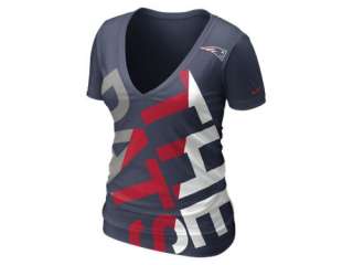  Nike Off Kilter Tri Blend (NFL Patriots) Womens T Shirt