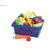   Play Food Basket, Set of 13   Learning Resources   