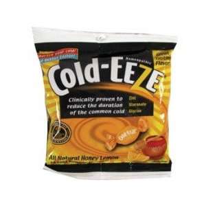 Cold Eeze Sugar Free All Natural Honey Lemon Flavor Cold Drop Lozenges 
