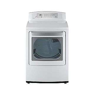 cu. ft. Gas Dryer   White  LG Appliances Dryers Gas Dryers 